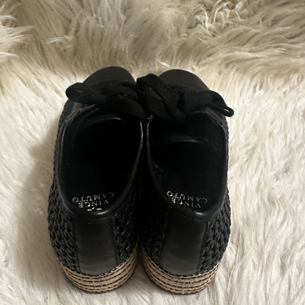 Vince Camuto Merlea Woven Platform Sneakers - Picture 6 of 12